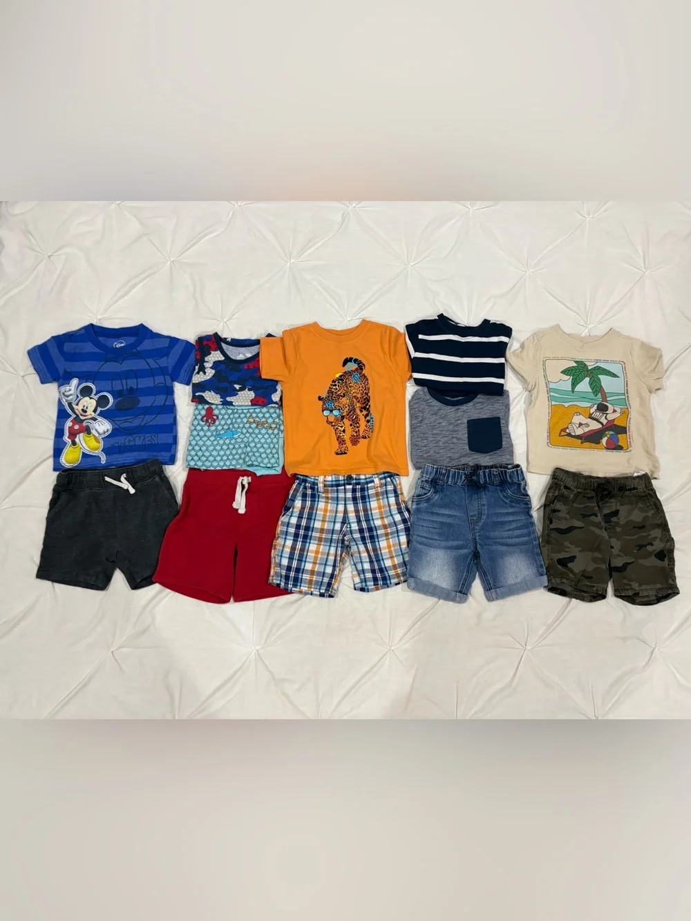 Bundle Of Boys Polo, Old Navy, Garanimals & Disney Clothing Size 3T